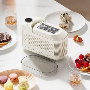 Porodo Lifestyle FROSTIQ Portable Ice Cube Maker – Beige